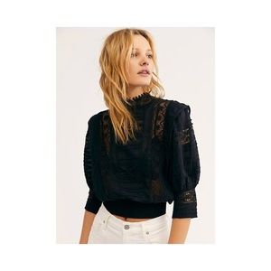 Free People Sydney blouse. Never worn.